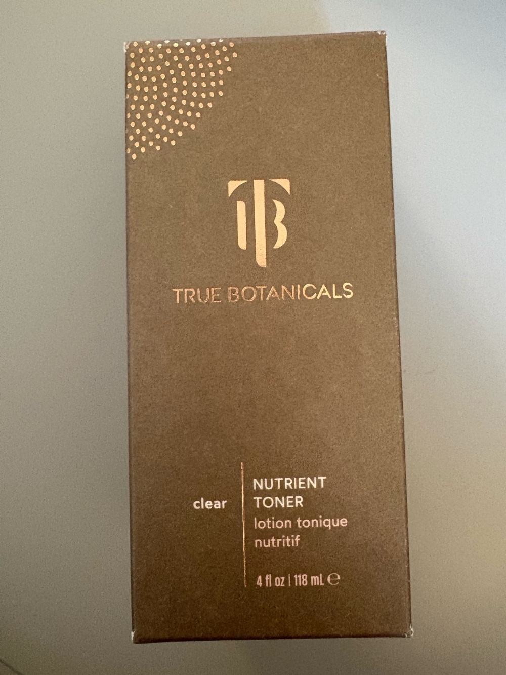 True Botanicals  Nutrient Toner